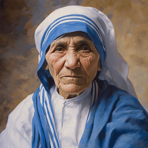 St Teresa Of Calcutta, Teresa Of Calcutta, Saint Teresa Of Calcutta, Maria Goretti, Orthodox Catholic, Holy Art, St Teresa, Don Bosco, Saint Teresa