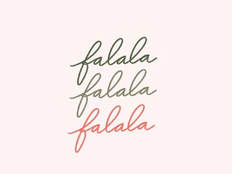 Falala by Kercia Jane on Dribbble Xmas Widgets, Nightmare Before Christmas Font, Christmas Fonts Alphabet, Christmas Ios, Xmas Quotes, Christmas Widgets, Christmas Fonts Free, Positive Wallpapers, Holiday Fonts