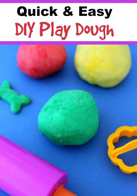 You are going to love how simple and quick this Kid Safe DIY Play Dough recipe is! You can even add essential oils to create your very own aromatherapy play dough! Diy Play Dough Recipe, Super Soft Playdough Recipe, Soft Playdough Recipe, Diy Play Dough, Soft Play Dough, Play Dough Recipe, Relaxed Homeschooling, Homemade Playdough Recipe, How To Make Dough