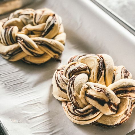 brioche braided bread with chocolate filling - Fig and Fork Bread With Chocolate Filling, Chocolate Brioche Bread Recipe, Chocolate Braided Bread, Brioche Bread Recipe, Chocolate Brioche, Breads Recipes, Bread With Chocolate, Pancakes For Dinner, Sweet Bread Rolls