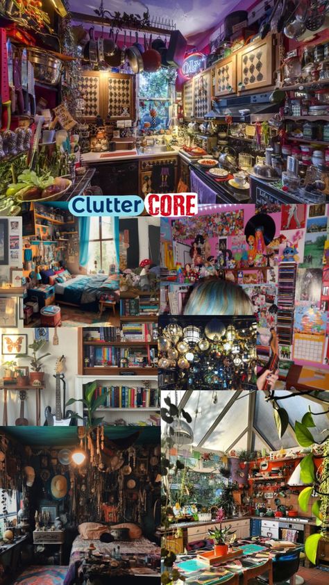 #cluttercore #me Cluttercore Aesthetic, Home Deco, Boho Decor