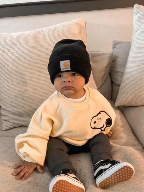 Aesthetic Baby Clothes Boy, Baby Boy Streetwear, 3-6 Month Baby Boy Clothes, Spring Baby Boy Outfits, 6 Month Baby Boy Outfits, Baby Style Boy, Cute Baby Outfits For Boys, Baby Boy Outfits Aesthetic, Infant Outfits Boy