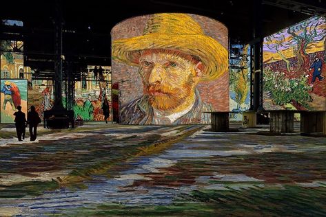 In Review: Atelier des Lumières, The First (All)-Digital Art Museum in Paris | Paris Unlocked Digital Art Museum, Vincent Van Gogh Art, Vincent Van Gogh Paintings, Mary Cassatt, Arte Van Gogh, Digital Art Gallery, Impressionist Artists, Van Gogh Museum, Van Gogh Paintings