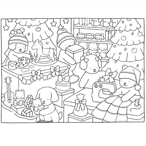 Bobbie Goods Coloring Pages, Bobbie Goods Coloring, Christmas Colouring Pages, Coloring Pages Christmas, Coco Wyo, Blank Coloring Pages, Christmas Colouring, Free Christmas Coloring Pages, Bobbie Goods