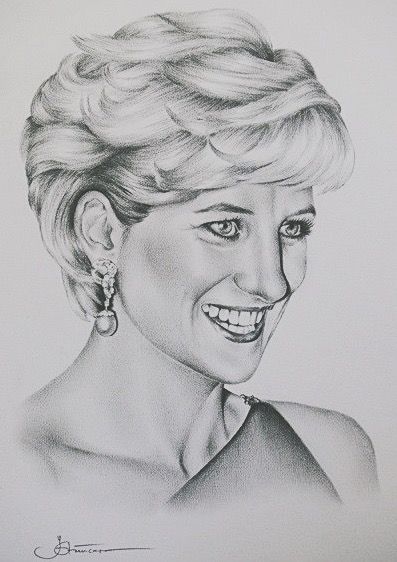 Lady Di Cute Bunny Cartoon, Female Drawing, Princes Diana, Pencil Drawings Easy, Beyonce Queen, Celebrity Drawings, Easy Drawings Sketches, Pop Art Painting, Princesa Diana