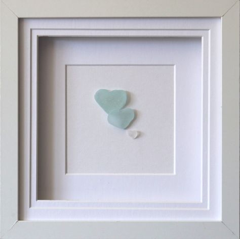 Sea glass heart art decor-sea glass 3 hearts wall art-New baby gift, Baby shower gift, Family of 3, Dad, Mom, and Baby heart art-Christmas Sea Glass Heart, 3 Hearts, Candy Cane Ornament, Folded Fabric Ornaments, Family Of 3, Quilted Christmas Ornaments, Butterfly Wall Decor, Heart Wall Art, Sea Glass Crafts