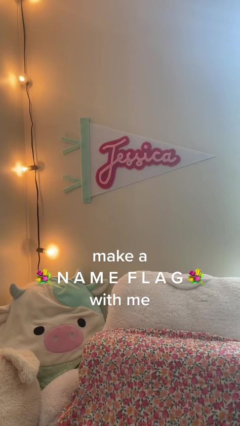 felt name pendant flag Diy Pendant Flag, Felt Flags Diy, Pendant Flag, Name Flag, Felt Flag, Spring Recruitment, Flag Diy, Felt Name, Flags With Names