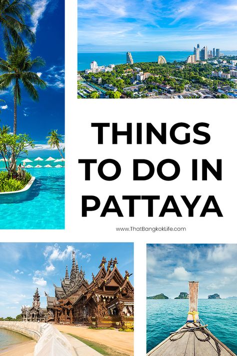 Bangkok Pattaya, Interesting Things To Do, Thailand Itinerary, Thailand Vacation, Thailand Travel Tips, Thailand Travel Guide, Koh Chang, Pattaya Thailand, Ao Nang