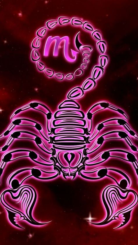 Scorpio Sign Wallpaper, Scorpio Sign Tattoos, Scorpio Wallpaper, Scorpio Images, Kaws Iphone Wallpaper, Black And Purple Wallpaper, Scorpio Art, Card Tattoo Designs, Android Wallpaper Art