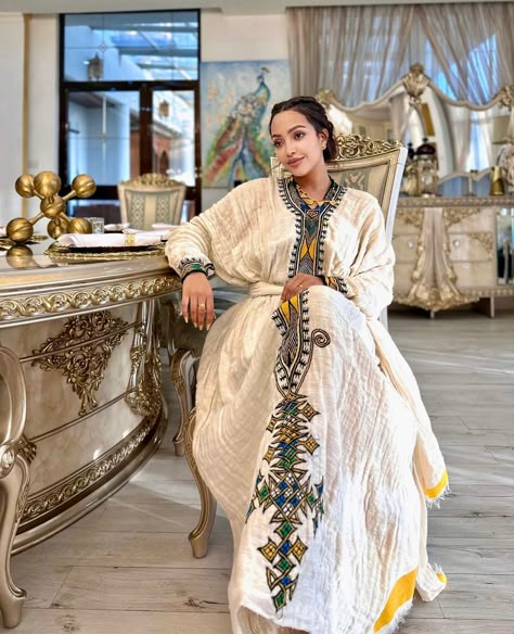 Ethiopia Culture Dress, Eritrean Clothing, Ethiopian People, Eritrean Dress, Ethiopian Clothing, Ethiopian Traditional Dress, Ethiopian Dress, Habesha Kemis, Culture Clothing