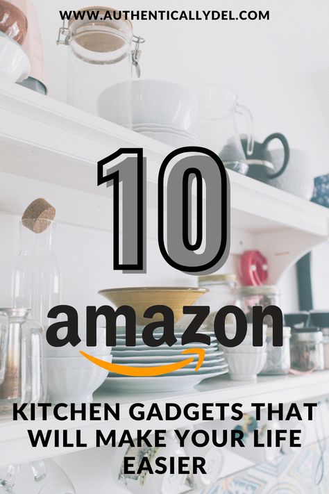 Looking for the best Amazon kitchen gadgets? We've rounded up the must-haves for every kitchen, from blenders to food processors to coffee makers. #amazon #kitchen Coolest Kitchen Gadgets, Must Have Kitchen Items, Kitchen Simple, Countertop Appliances, Veggie Noodles, Kitchen Gadgets Unique, Ceramic Cookware, Amazon Kitchen Gadgets, Farmhouse Modern