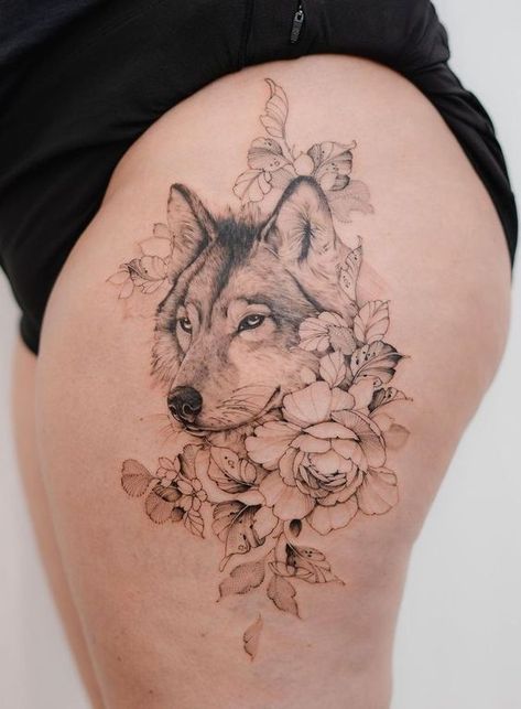 Tattoos For Women Animals, Awesome Tattoos For Women, Beautiful Wolf, Awesome Tattoos, Wolf Tattoos, Wolf Tattoo, Tattoo Tattoo, Tattoos For Women, Tattoo Ideas