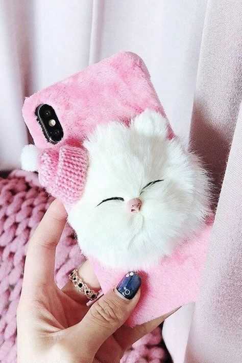 Toy Iphone, Fluffy Phone Cases, Casing Iphone, Instagram Dp, Girly Phone Cases, Kawaii Phone Case, Iphone Cases Cute, Cats Phone Case, Mobile Cover