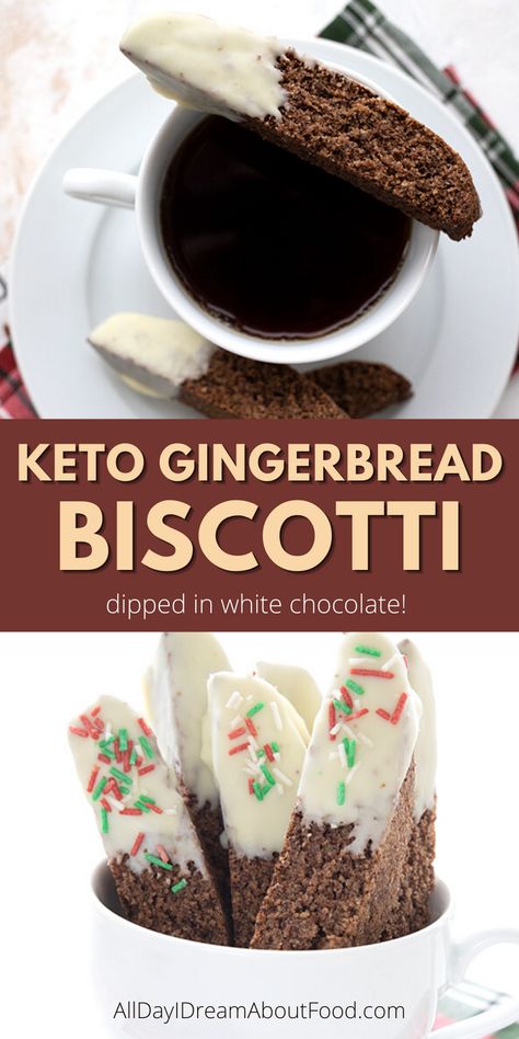 Keto Gingerbread Biscotti, Keto Biscotti Recipe, Keto Biscotti, Keto Scones Recipe, Gluten Free Biscotti Recipe, Keto Christmas Cookies, Low Carb Christmas, Keto Holiday Recipes, Keto Holiday