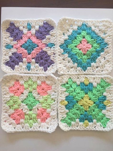 Granny Square Tapestry, Crochet Cushion Covers, Crochet Granny Stitch, Granny Pattern, Crochet Coffee, Granny Square Crochet Patterns Free, Crochet Cushion, Crochet Cushion Cover, Crochet Quilt