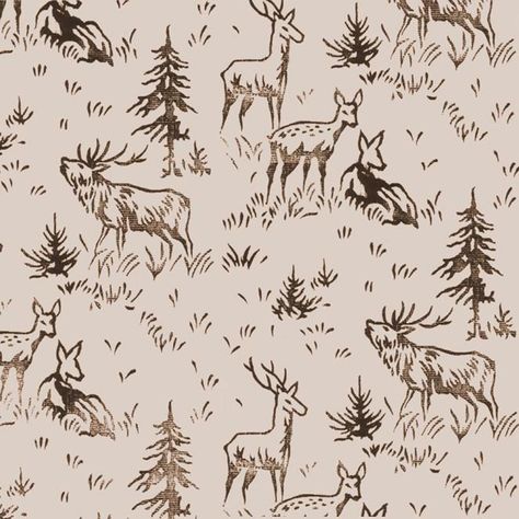 Roller Stencil, Roller Pattern, Stencil Wallpaper, Paint Rollers With Designs, Paint Brushes And Rollers, Patterned Paint Rollers, Paint Rollers, Deer Wallpaper, Ski Lodge Decor