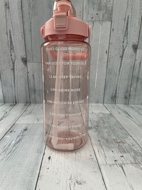 Motivation Bottle, Time Water Bottle, Summer Water Bottle, Motivational Bottle, 2l Water Bottle, Peach Water, Diy Loft, Girls Water Bottles, Branded Water Bottle