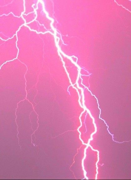 Pink Lightning, Baby Pink Aesthetic, Lightning Bolts, Rosé Aesthetic, For Wallpaper, Lightning Strikes, Aesthetic Pink, Aesthetic Colors, Everything Pink