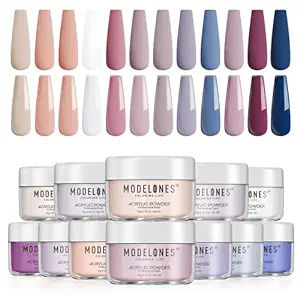 Muse Goddess Collection Acrylic Nail Powder White Pink Purple Blue Grey Professional Nail Extension, Carving Kit Gifts for Women 3d Acrylic Nail Art, 3d Acrylic Nails, Acrylic Nails Nude, 3d Nail Art Designs, Acrylic Nail Powder, Acrylic Nail Brush, Acrylic Set, Nail Powder, Manicure Kit