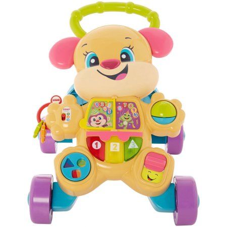 Fisher Price Baby Toys, Fisher Price Baby, Light Activities, Pink Puppy, Educational Toys For Toddlers, Teaching The Alphabet, Fisher Price Toys, Toddler Age, Baby Walker