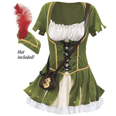 Ghost Hunting Theories: Sexy Steampunk and Costume Fashions Robin Hood Halloween, Robin Hood Halloween Costume, Robin Hood Costume, Green Costumes, Pyramid Collection, Gothic Steampunk, Symbolic Jewelry, Robin Hood, Hallows Eve