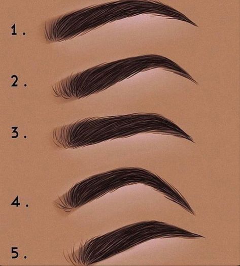 which brow are you ?? Brow Shaping Tutorial, Membentuk Alis, Bentuk Alis, Eyebrow Hacks, Eyebrow Makeup Tips, Permanent Makeup Eyebrows, Threading Eyebrows, Best Eyebrow Products, Powdered Eyebrows