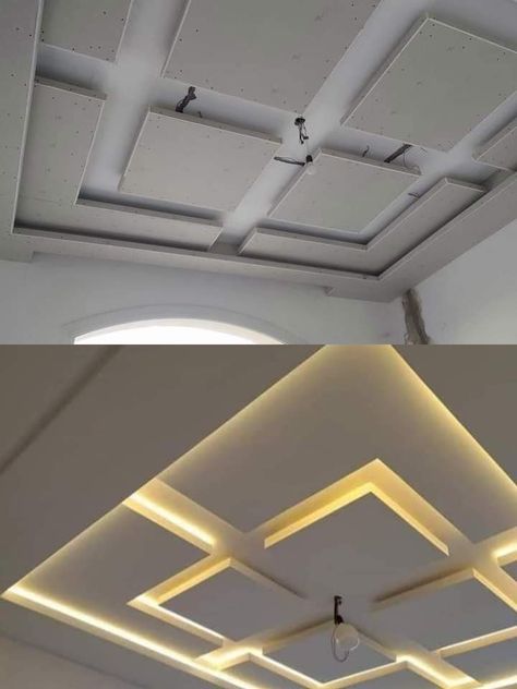 Gebsen Board Design, Acp Cladding, Drawing Room Ceiling Design, Luxury Ceiling Design, Dads Room, Fall Ceiling, Simple Ceiling Design, Compound Wall Design, Down Ceiling Design