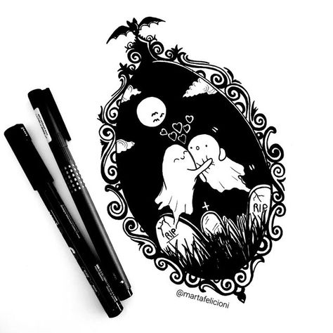 Ghost Lovers Tattoo, Ghost Couple Drawing, Weirdcore Drawings, Couple Arts, Note Inspiration, Ghost Couple, Lovers Tattoo, Couple Drawing, Tattoos For Lovers