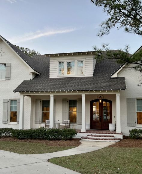 Ranch House Dormer Addition, Dormers Ideas Exterior, Faux Dormers, House With Dormers, Dormer Addition, Dreamy Decor, Shed Dormer, Design Homes, Dormer Windows