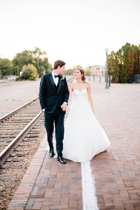 Train Depot Wedding, Idaho Wedding Venues, Wedding Venue Ideas, Idaho Wedding, Water Wedding, Train Depot, Venue Ideas, Sunset Photos, Senior Photos