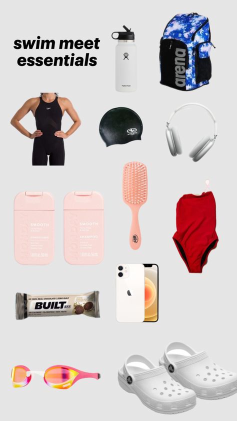 #swimmeet#sports #swimming #swimmer Swim Meet Bag Essentials, Swim Meet Essentials, Swim Bag Essentials, Swim Motivation, Pull Buoys, Swimming Drills, Sport Fits, Swimming Benefits, Swimming Outfits