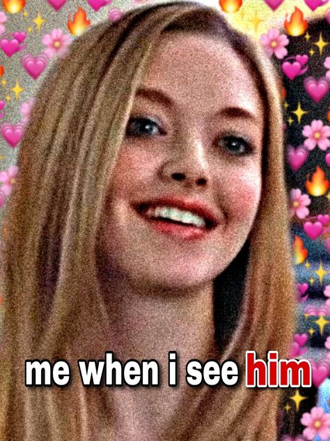 Karen Smith Icon, Me When I See Him, Him Crush, When I See Him, Karen Smith, You Are Cute, Quick Outfits, Amanda Seyfried, Eye Contact