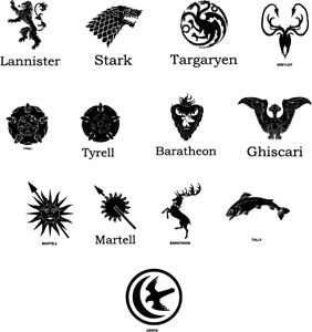 Game Of Thrones House Sigils, Game Of Thrones Sigils, Olympic Theme, Vector Game, House Games, Game Of Thrones Houses, Free Game, Png Vector, Svg Free