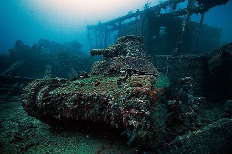 sunken ships and planes | ... sunken ships from World War II, 60 ships and 250 planes, which were Chuuk Lagoon, Airplane Graveyard, Ship Wreck, Jacques Cousteau, Under The Water, Abandoned Ships, Ocean Floor, On The Ocean, Under Water