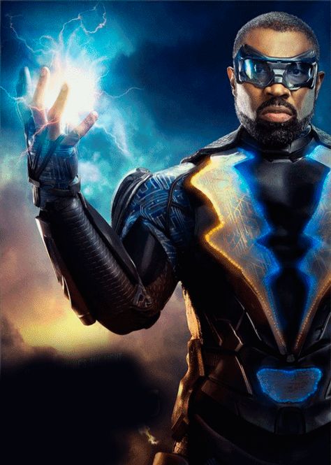 Black Lightning Tv Show, Black Lightning Static Shock, Jefferson Pierce, Cress Williams, Lightning And Thunder, Into The Badlands, Red Tornado, Superhero Shows, Crisis On Infinite Earths