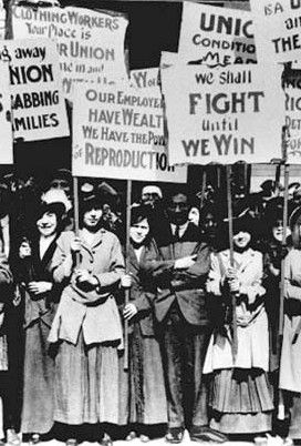 1909 garmet workers strike-1 What Is Labor Day, Triangle Shirtwaist Factory Fire, Bread And Roses, Women Rights, Teacher Union, Workers Rights, History Projects, Womens History Month, Happy Labor Day