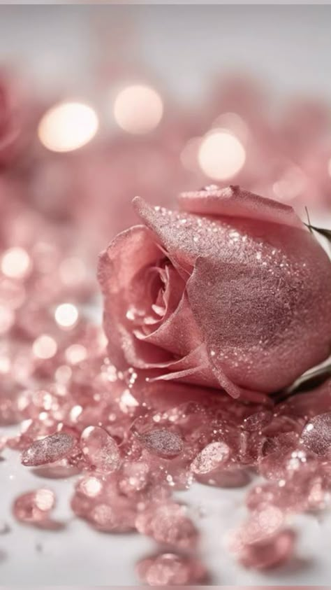 #pink #rose #glitter #wallpaper Gold And Pink Aesthetic Wallpaper, Rose Gold 3d Wallpaper, Rose Gold Wallpaper Backgrounds Pink Iphone Wallpapers, Rose Gold Lockscreen Aesthetic, Glitter Roses Wallpaper, Aesthetic Wallpaper Rose Gold, Rose Glitter Wallpaper, Aesthetic Rose Gold Wallpaper, Pink Girly Aesthetic Wallpaper