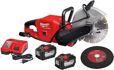 https://www.amazon.com/MILWAUKEE-M18-FUEL-9in-Cut-Off/dp/B07YKXN6ZX/ref=psdc_551236_t2_B07YKXRG1Q#:~:text=Prime%20Store%20Card.-,Brand%3A%20Milwaukee,Special%20Feature%3A%20Brushless,-Customer%20ratings%20by Saw Tool, Milwaukee M18, Milwaukee Tools, Electric Tools, Reinforced Concrete, High Speed Steel, Circular Saw, Saws, Battery Charger