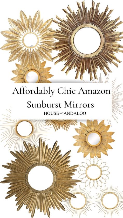 Sunburst Mirror Over Bed, Starburst Mirror Over Bed, Sunburst Mirror Wall Decor Ideas, Gold Mirror Wall Decor, Sun Burst Mirror, Picture Shelf Wall, Mirror Over Bed, Diy Sunburst Mirror, Mirror Over Fireplace