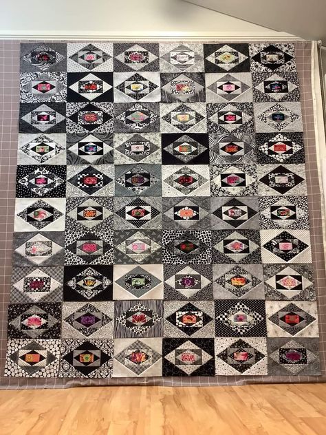 Jenn Kingwell Quilts, Wensleydale Quilt, Jen Kingwell Quilts, Welsh Quilts Patchwork, Scrappy Black And White Quilts, Economy Quilt, Daylesford Quilt Jen Kingwell, Long Time Gone Quilt Jen Kingwell, Economy Block