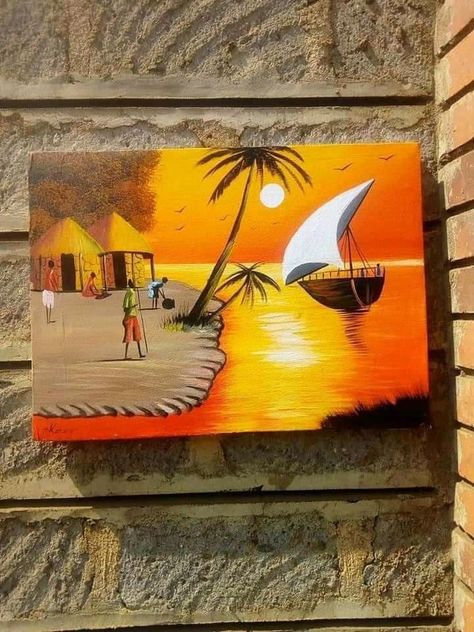 Framework Design Art, African Village Art, Maasai Art, Sunset Interior, Sunset Art Painting, Dripping Paint Art, African Abstract Art, African Portraits Art, Photography Culture