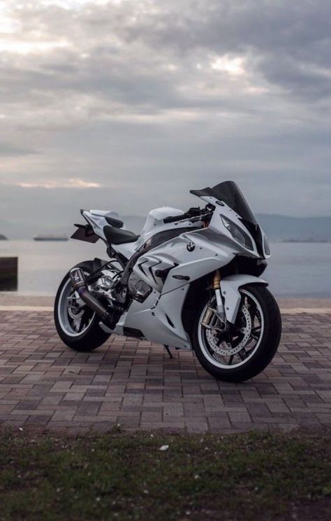 Bmw Motorcycle S1000rr, Night Bike Ride Video, Purple Motorcycle, Bmw White, Moped Bike, Girl Riding Motorcycle, Aesthetic Rain, Night Bike Ride, Hello Moto