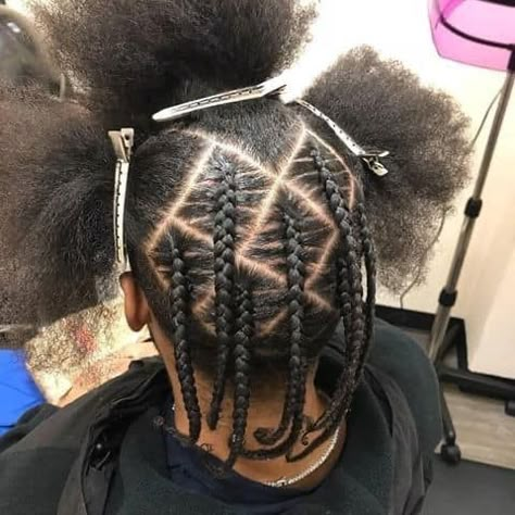 Boy Braid Styles, Bart Styles, Braid Styles For Men, Trendy We Fryzurach, Boy Braids Hairstyles, Cornrow Hairstyles For Men, Braids For Boys, Kid Hair