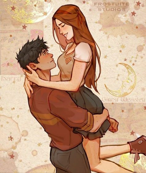 Ginny Weasley Fan Art, Frostbite Studios, Harry Potter Ginny Weasley, Harry Potter Ginny, Harry And Ginny, Lily Potter, Harry Potter Ships, Potter Art, Harry Potter Drawings