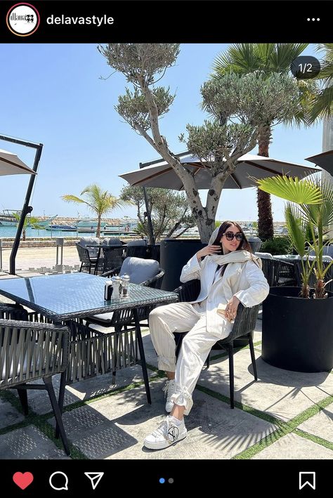 Kish Island Style, Iran Outfit, Kish Island, Brunette Aesthetic, Iranian Fashion, Persian Fashion, Outfits Hijab, Valentines Crafts, Wedding Dress Guide