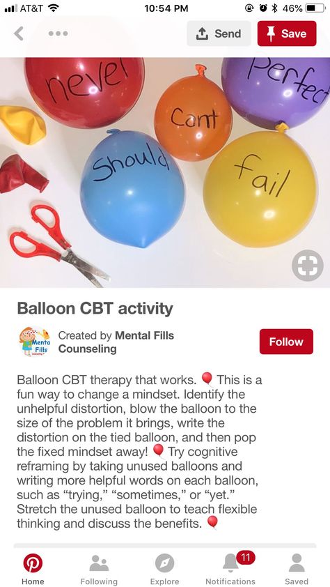 Love this idea!!!! Cbt Activities, Play Therapy Activities, Adolescent Therapy, Group Therapy Activities, Counseling Techniques, Cbt Therapy, Mental Health Activities, Counseling Kids, Therapy Games