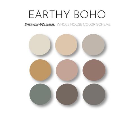 Grey Paint Palette, Anew Gray Sherwin Williams, Neutral Interior Paint Colors, Farmhouse Paint Colors Interior, Colors For Home, Repose Gray Sherwin Williams, Green Farmhouse, Anew Gray, Color Palette Interior Design