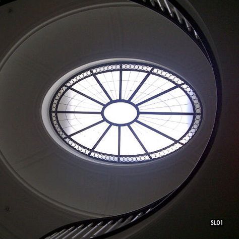 Miliano Design Ltd | Iron Skylight Lenses | Wrought Iron Oval Skylight, Dome Skylight, Circle Skylight, Antique Skylight, Pyramid Skylight Roof Light, Open Ceiling, Wrought Iron Design, Tudor Style, Leaded Glass