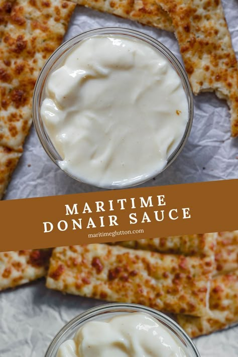 Donair Sauce With Evaporated Milk, Sweet Sauce Donair, Donair Sauce Recipe Condensed Milk, Homemade Donair Sauce, Donair Sweet Sauce Recipe, Vegan Donair Sauce, Uncle Remus Sauce Recipe, Donairs Recipe, Donair Dip Recipes