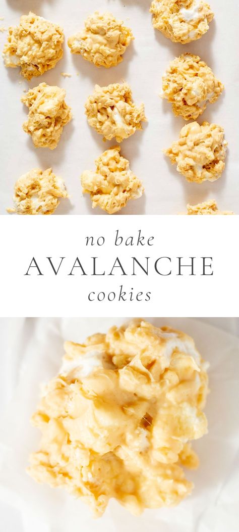 Dairy Free Dessert No Bake, No Bake Gluten Free Cookies, No Bake Cookies Dairy Free, Dairy Free No Bake Cookies, Avalance Cookies, No Bake Avalanche Cookies, Gluten Free No Bake Cookies, Preacher Cookies, Avalanche Cookies